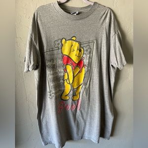 Grey XL Pooh Shirt